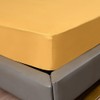 Fitted bed Sheet 25CM Deep Ochre Single Bed Size Hotel