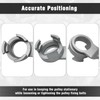 BOVIEER Crankshaft Pulley Holder Tool Compatible with Volvo Ford 1.8