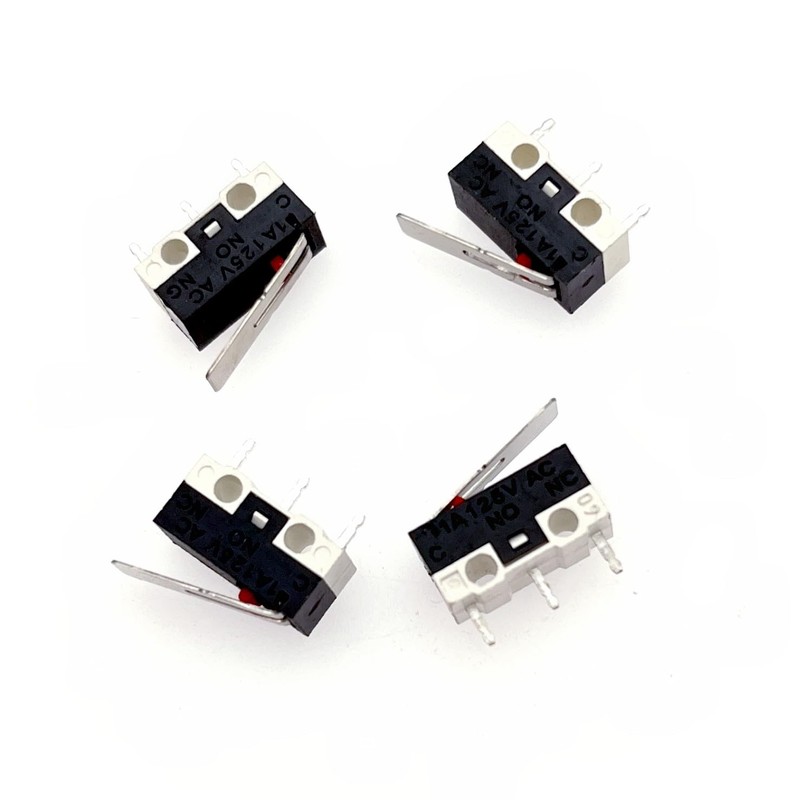 JZK 20x Micro Switch with Lever 3-Pin 125V 1A AC
