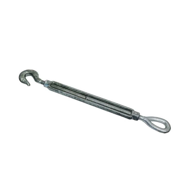 DBMIMPORTERS 1/2" x 9" Turnbuckle Hook Eye Pulley Galvanized Drop