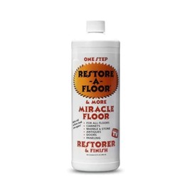 Restore-A-Floor Floor Finish - Wood Floor Polish and Hard Wood Floor Wax to Rejuvenate Floors Including Marble Floors, Vinyl Floors, and Laminate Floors