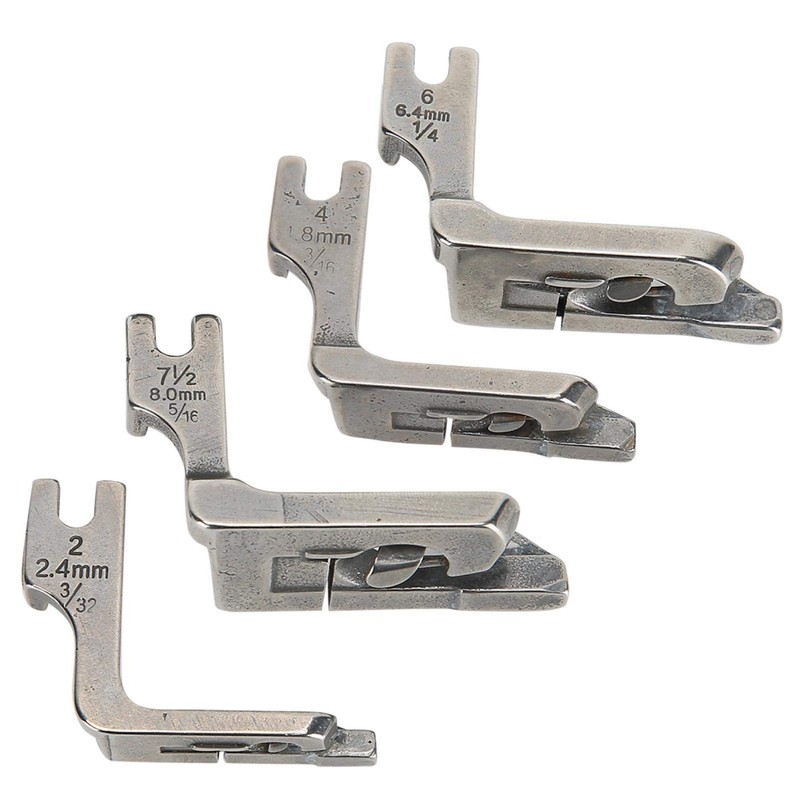 Qinlorgon Sewing Machine Presser Foot Stainless Steel Sewing Machine Accessories