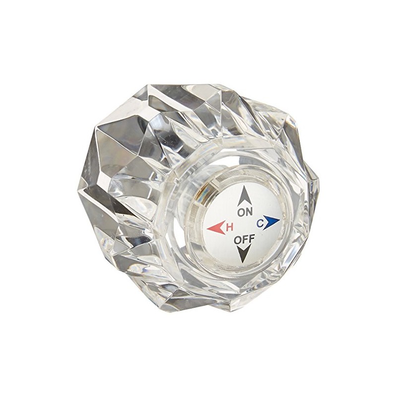 Delta Faucet Peerless RP41661 Classic, Single Clear Knob Handle Kit