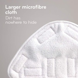 H2O HD 3x Microfiber Cloths - Set of 3 Replacement Cleaning Pads for Steam Cleaners - Optimize your cleaning performance with pads specially designed for your H20 HD steam cleaner