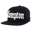 Trendy Apparel Shop 3D Compton Old English Font Embroidered Flat