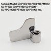 ZAYIUKI Dough Hook, Bread Maker Hook, Stainless Steel Universal Bread