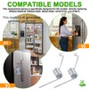 4-Pack WR02X10585CM Refrigerator Door Spring for GE Refrigerators