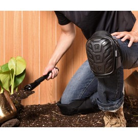 Professional Knee Pads for Work – Breathable Heavy Duty Construction Pads With Foam Padding for Construction, Gardening, Flooring with Adjustable Non-Slip Straps (3)