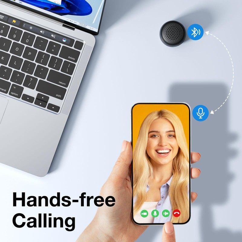 LEICEX Mini Bluetooth Speaker, Small Tiny Portable Bluetooth 5.0 Speakers