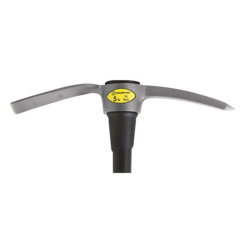 5 Lb Pick Mattock 36 in Fiberglass Handle Non-Slip Grip