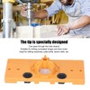 Hinge Hole Saw Jig ABS Concealed Hinge Drilling Guide Locator
