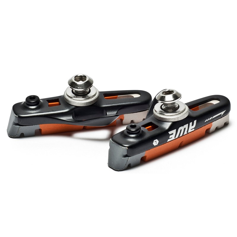 AWE X 4 Pairs 55mm Black Cassette Road Brake Pads