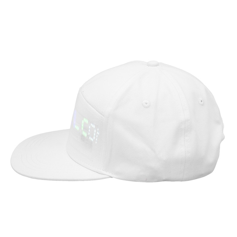 LED Cap Programmable Bluetooth APP Control Editable Colorful LED Hat