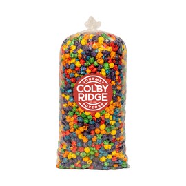 Colby Ridge Gourmet Craft Popped Gluten Free Popcorn Bulk Sized Large Gift Party Bags (Bulk 5 Gal. 80 Cups) (Rainbow)