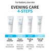 A.t.o.m.y Evening Care 4 set - Foam Cleanser + Deep