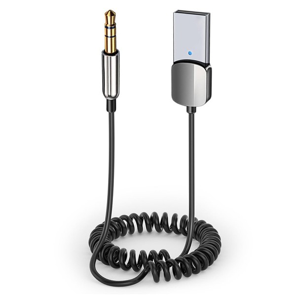 Tomdesk Bluetooth 5.4 Adapter Aux Car, Hands-Free Calls and Wireless