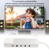 USB Sound Card Supports 5.1 7.1 Channels Rich Interfaces Plug