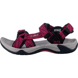 CMP KIDS HAMAL HIKING SANDAL, Sandalo Sportivo Unisex - Bambini e ragazzi, Fragola-Antracite, 40 EU