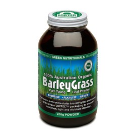 Green Nutritionals 100% Australian Organic Barleygrass 200g
