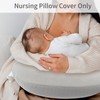 SWESEN Nursing Pillow Cover, Soft Removable Cover for Breastfeeding Pillows,