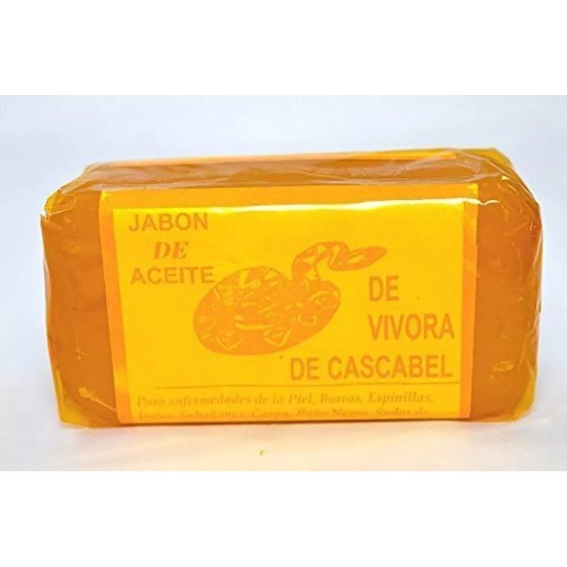 Anahuac 2x1 Jabon Aceite Vibora Cascabel Artesanal P/ Cuerpo Natural