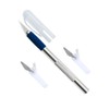 Wedo Scalpel and Replacement Blades/78621 Silver Aluminium