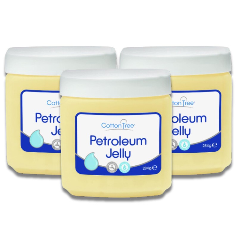Cotton Tree Petroleum Jelly Large Tub 284g for Skin Protection