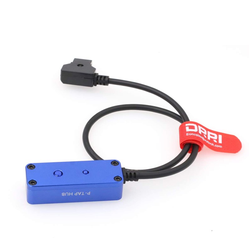 DRRI 3 Port P-Tap to Dtap Metal Power Distribution Box