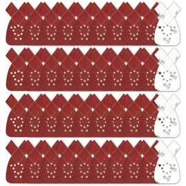 Black Decker Mouse Sander Pads,40pcs Detail Palm Sander Electric Sander Sandpaper Mouse Sanding Sheets Pack 40 60 80 120 Grits for Home Improvement Furniture Repair Woodworking DIY Projects