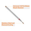 HARFINGTON 200-230 Grits Diamond Grinding Bit 1.3mm Oval Head 2.35mm