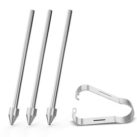 Pen Tips Replacement for Kindle Scribe Pen, Pen Nib Compatible with Premium Pen Remarkable 1/2 Plus Digital Pen 4096 Levels with Pen Folder(No Worn Out 3 Titanium Tips)