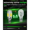 PINIHED LED Reverse Light Bulbs for 2013-2026 Honda Civic, 6000K