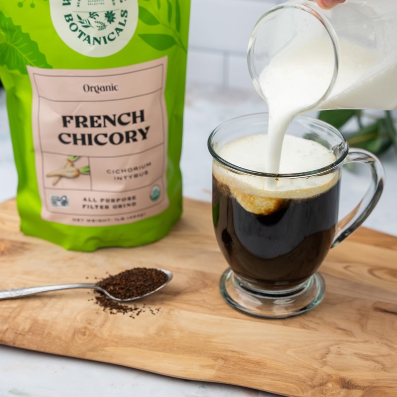 Worldwide Botanicals Organic French Chicory Root, 1 Pound - Brew