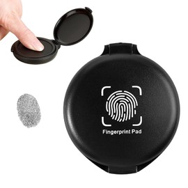 Fingerprint Ink Pad for Fingerprint Kits – Ideal for Office, Legal, or Personal Use