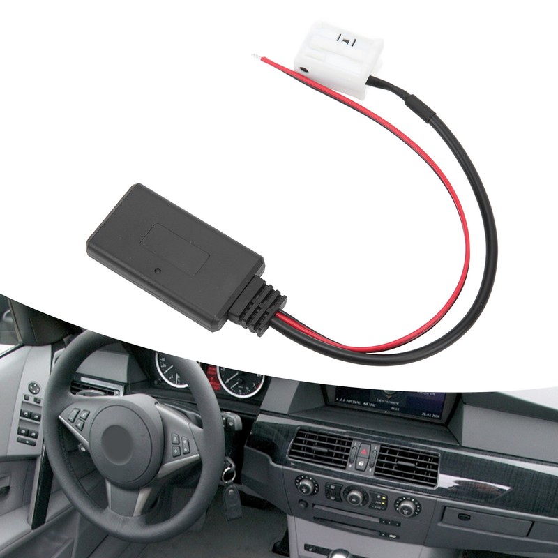 Car Radio Audio Wireless AUX Adapter Cable Bluetooth Replacement for