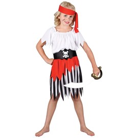 High Seas Pirate Girl - Kids Costume 5 - 7 years