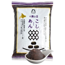 Rote Bohnenpaste aus Hokkaido, Traditioneller japanischer Geschmack, Pürierte, Zusatzstofffreie, 500g【YAMASAN】