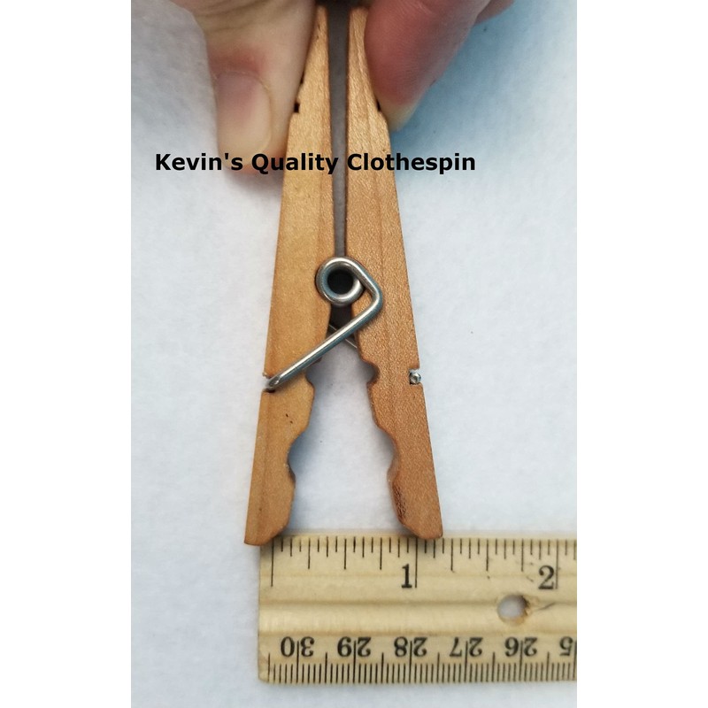 Kevin's Quality Clothespins (Maple, natural) Sold in Sets of 10