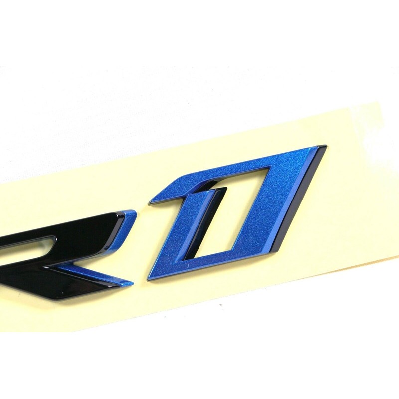 1Pc ZR1 Emblem 3D Badge Nameplaate Hood Rear Bumper Replacement