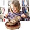 Wooden Marble Machine Wooden Marble Perpetual Motion Ball Desk Toy