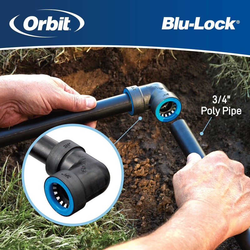Orbit 31377H - 3/4" x 1/2" Blu-Lock Reducing Coupling