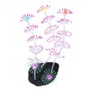 Silicone Glow Fish Tank Decorations Simulation Innovative Landscaping Glowing Artificial