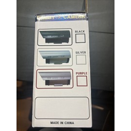 Realistic Dummy IR Camera Realistic Looking With Flashing Red Light set of 2