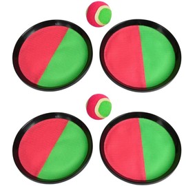Hot Shots Deluxe Catch Ball Set | 4 Velcro Paddles + 2 Balls | Premium Beach & Garden Game for Kids, Teens & Family | Waterproof, Eco-Friendly, Adjustable Straps