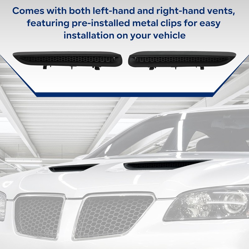 Hood Scoop Vent fits for Pontiac G8 08-09，Repl OEM no.92221709