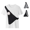 KUANG! Crossbody Bag for Men RFID Sling Backpack Chest Shoulder