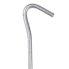 GroundMaster Tent Pegs | 9" Heavy Duty Galvanised Tent Pegs | Long Multipurpose Stakes (Pack of 20 Pegs)