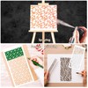 Kifmurase 20Pcs Mixed Stencils for Painting, Art Stencils for Crafts