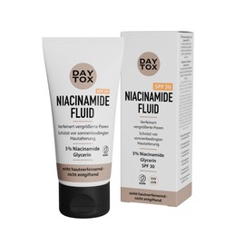 Daytox Niacinamide Fluid - Fluid with 5% Niacinamide and SPF 30 | Reliable UVA & UVB Protection for Anti-Ageing - Refines Pores, Provides Intensive Moisture - Made in Germany - Daytox - 50 ml