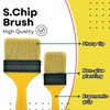 PANCLUB Paint Brushes for Walls I Chip Brush Set 1.5